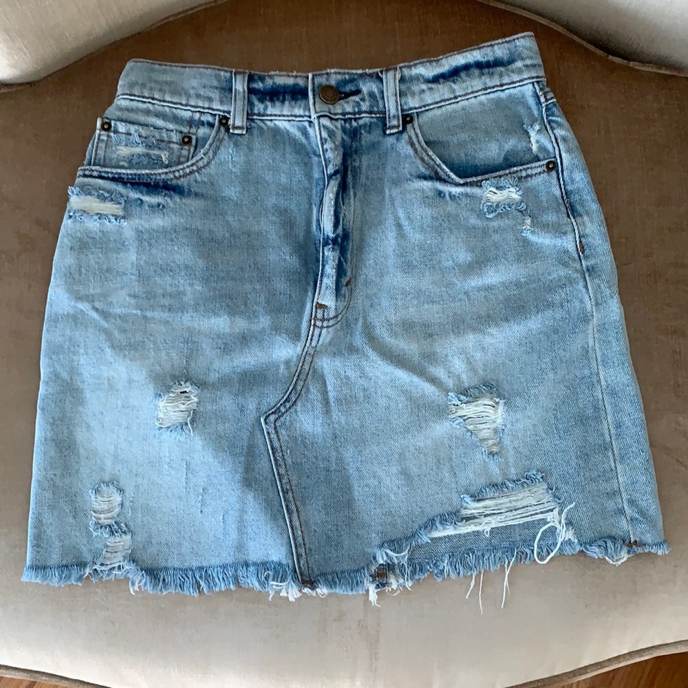 Jean Skirt